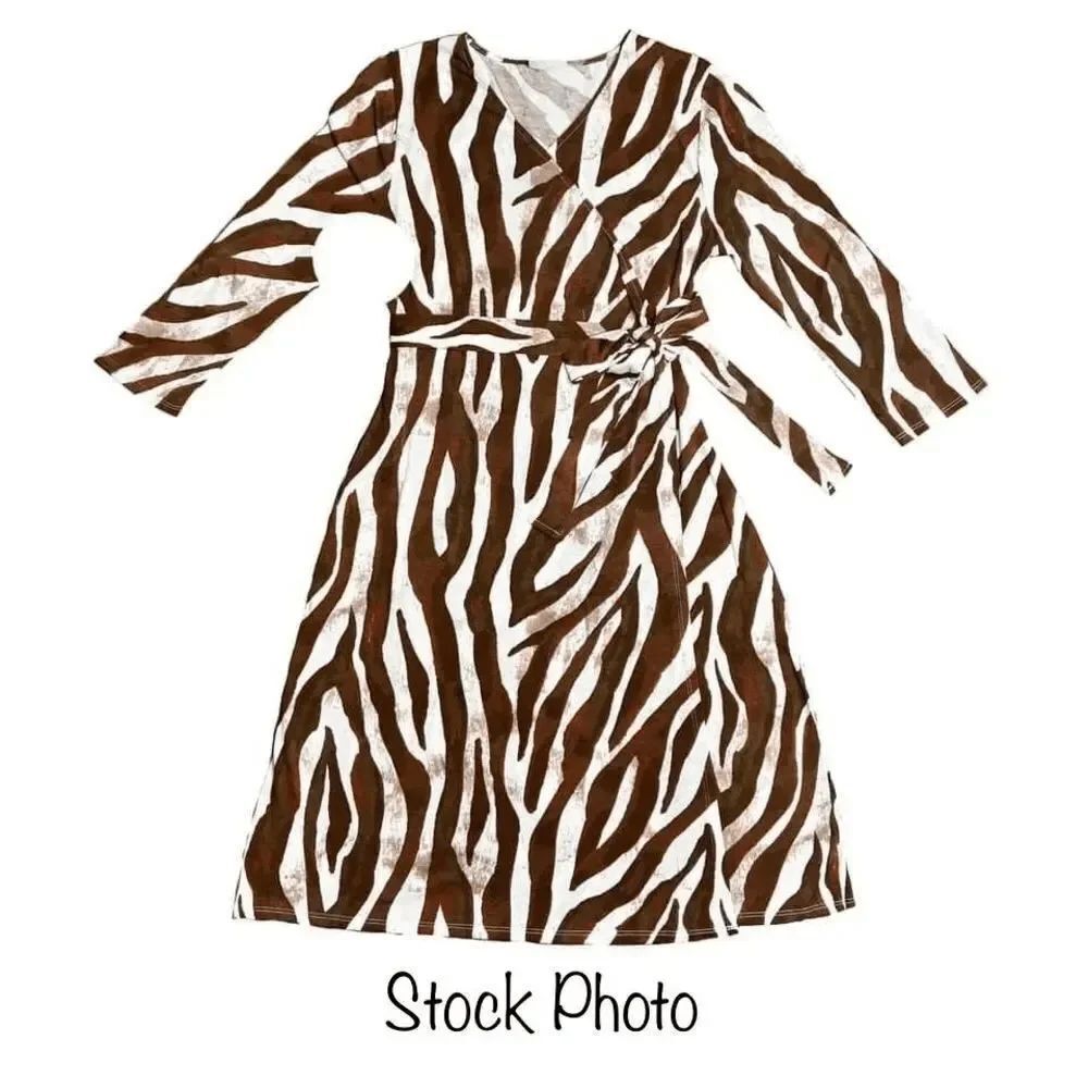 Lularoe Michelle Wrap Dress - Size 3XL